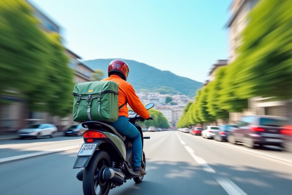 Express Lieferservice mit Echtzeit-Tracking